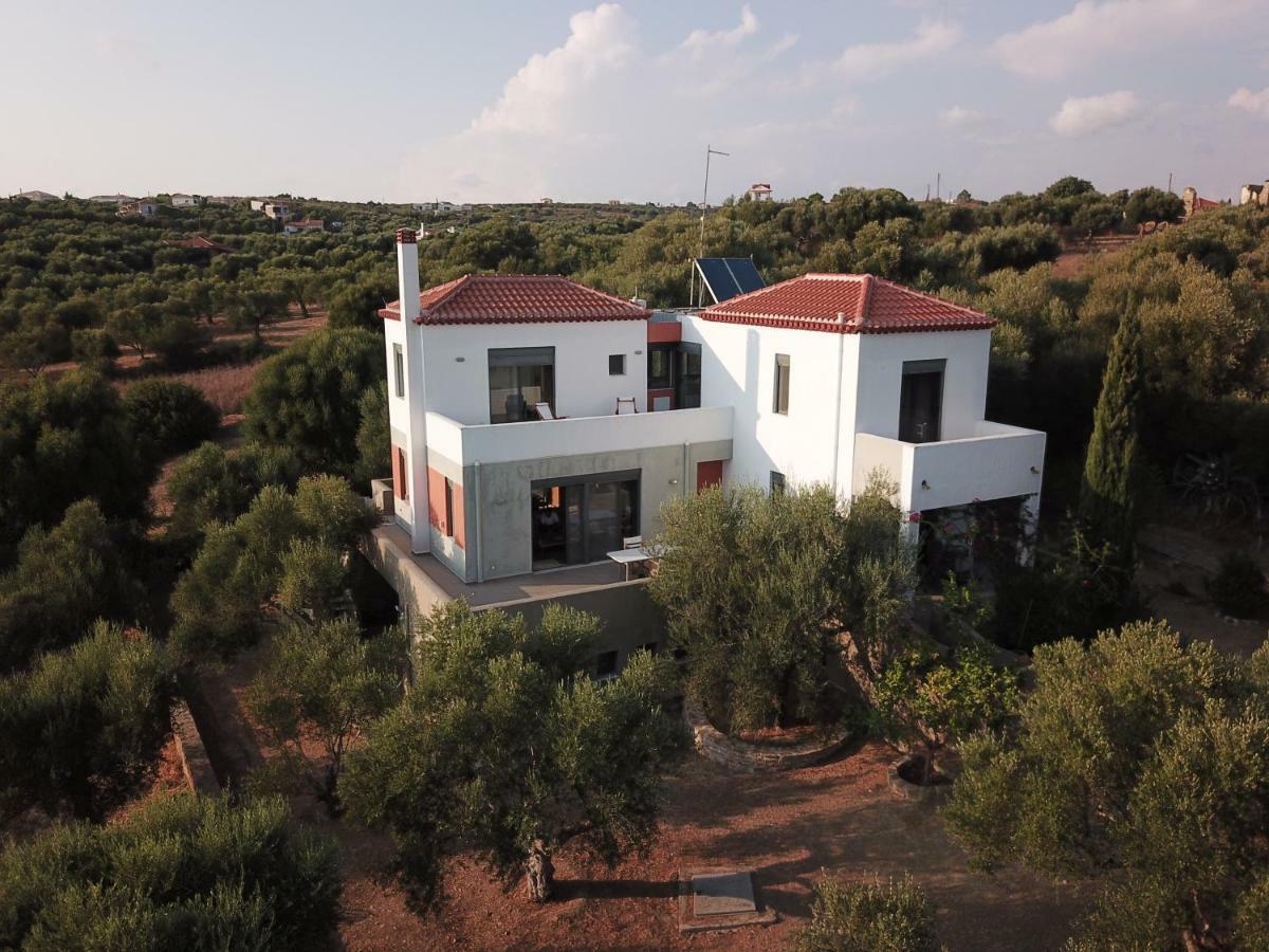 Liofyto - Stylish Villa With Views To Foinikounda Bay Kamaria  Екстер'єр фото